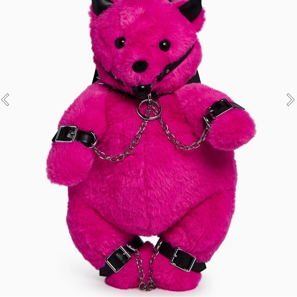 Dollskill’s, Current Mood, Bear Pink Backpack, Bad to be good, brand new in bag
